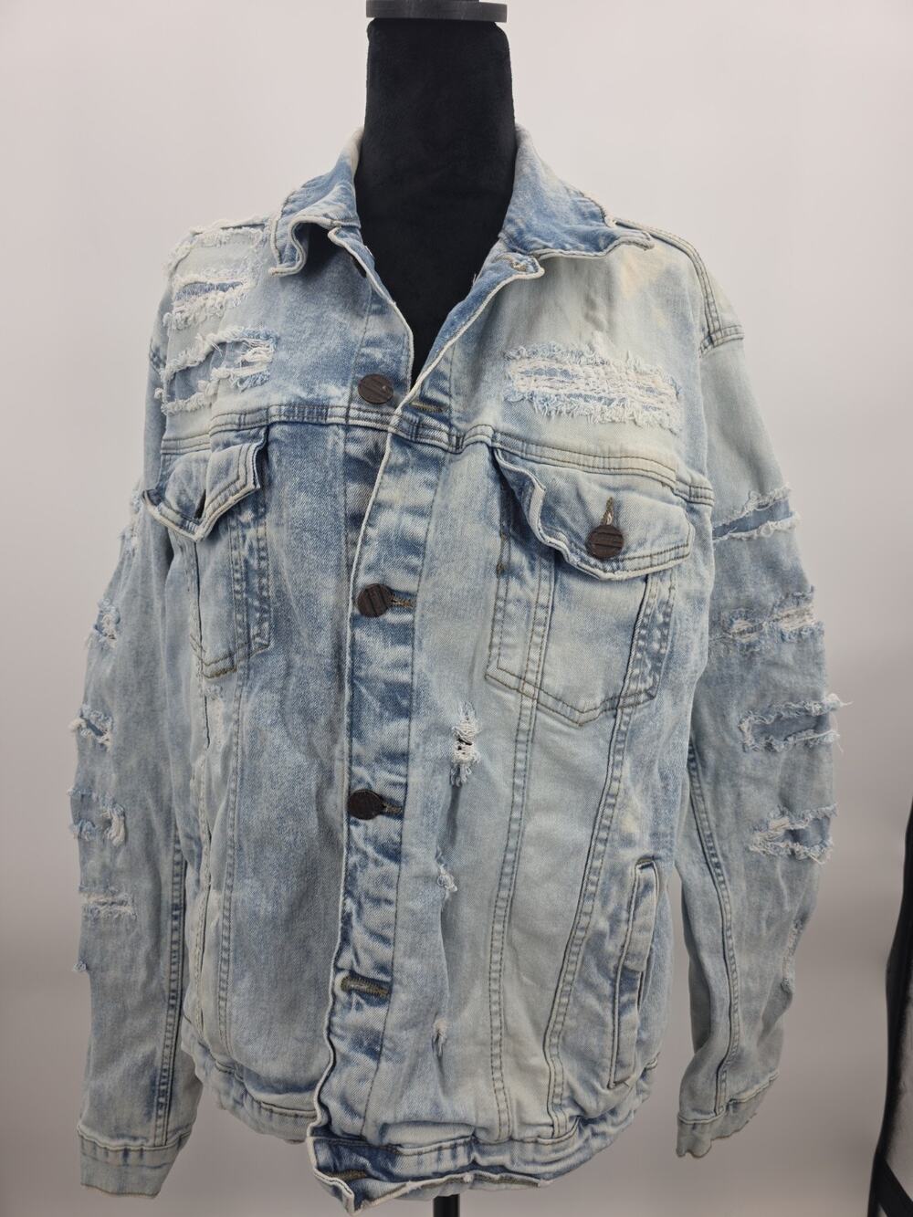 Fwrd Denim Jacket Mens Large